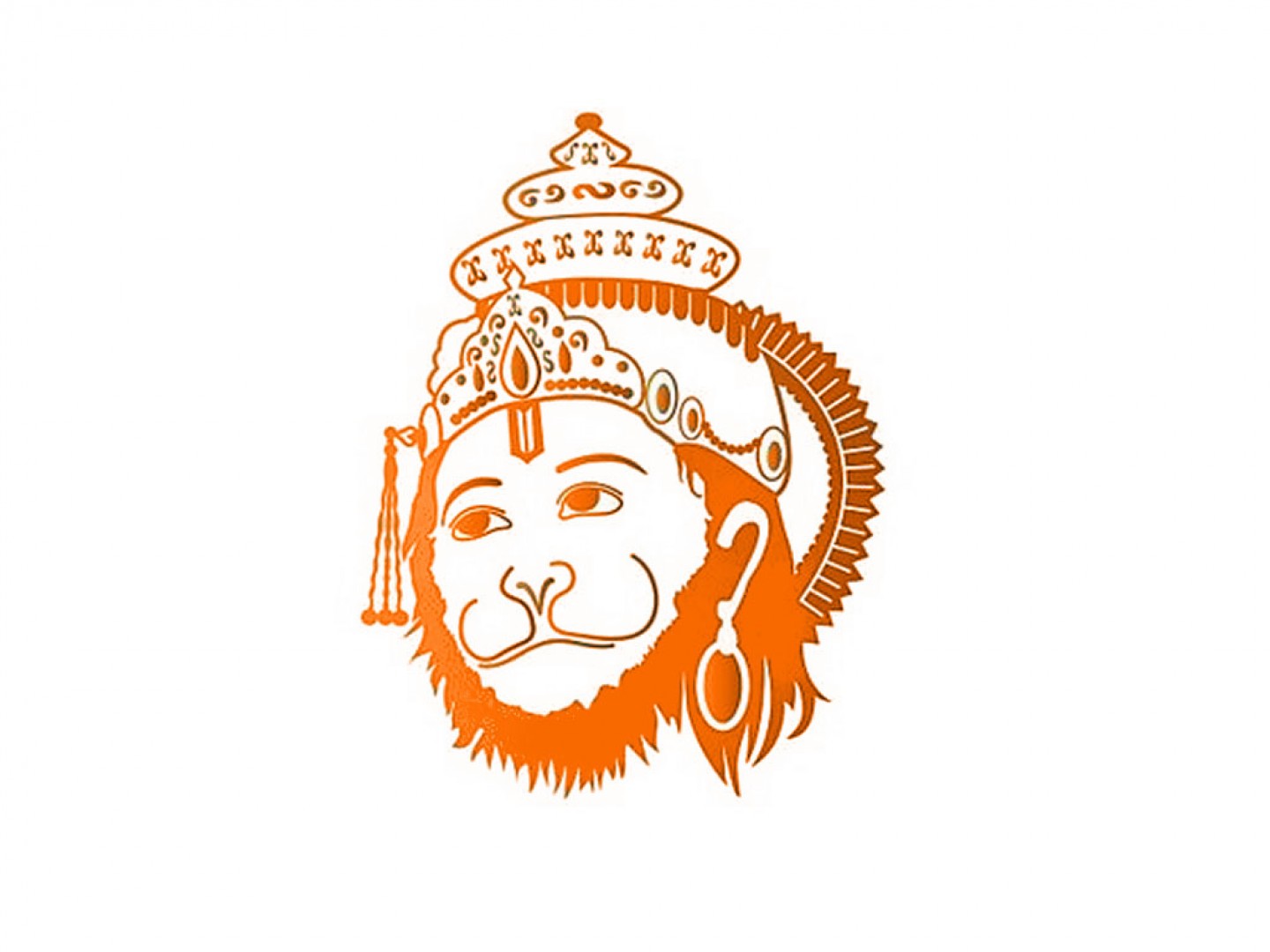 lord hanuman logo - Freshwidewallpapers.com • 4K 5k 8k HD Desktop ...