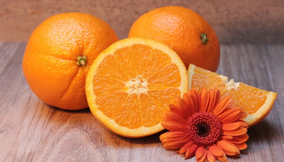 orange fruit sun flower 5k wal…