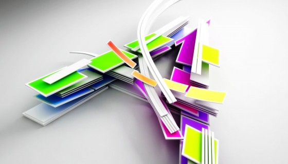 3d abstract wide wallpaper
